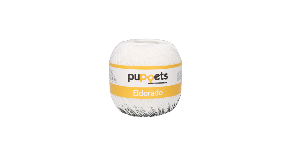 Puppets Eldorado 1/7001 Fehér 100g Puppets Eldorado 10